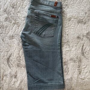 7 for all mankind Bermuda shorts